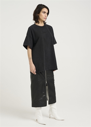 Millo oversize tee Sort Washed Gestuz